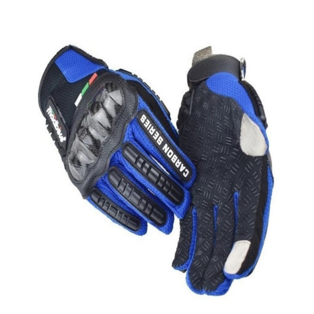 Luvas de motocicleta Madbike Carbon Series Touch Protection