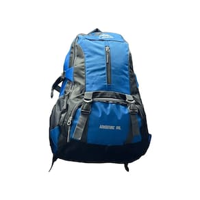 Mochila de viagem de aventura 55L com fecho frontal de nylon