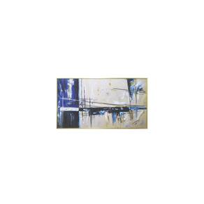 Pintura Abstrata Blue Dreams Deco Art 140x4x80 cm