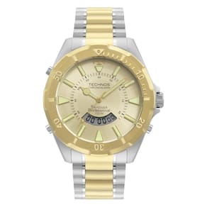 Relógio technos masculino skydiver bicolor - wt205gb/1x
