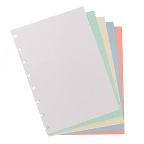 Refil caderno inteligente grande colorido 80gr 50fls un pm