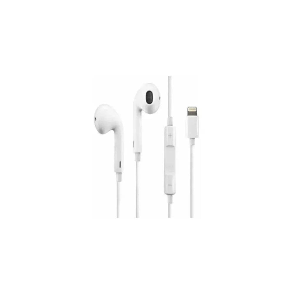 Fones de ouvido para Lightning 7 e superior com viva-voz