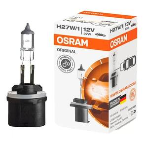 Lâmpada h27 12v 27w/1 pé reto  osram
