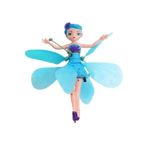Boneca princesa aerocraft fada voadora azul 19cm sensor nº5