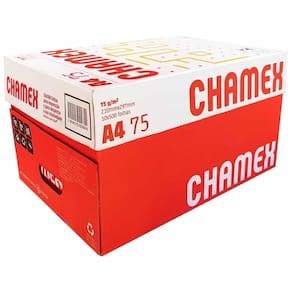 Papel sulfite a4 chamex office 5000 folhas