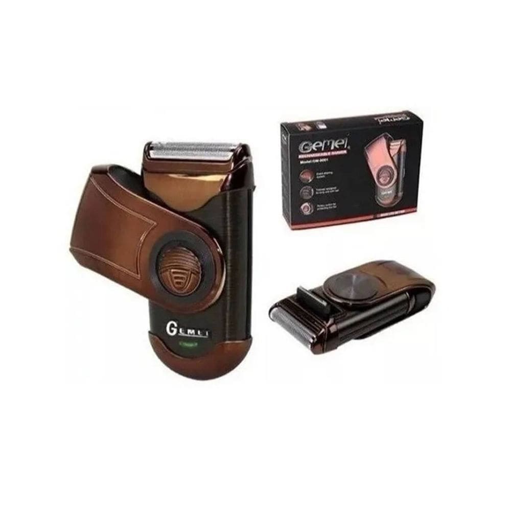 Barbeador recarregável GM-9001 para depilação