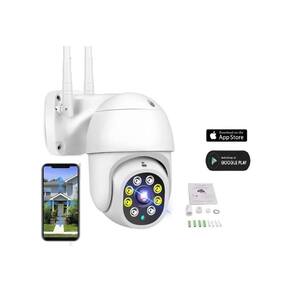 Câmera externa YOOSEE à prova d`água IP66 com visão noturna 2MP