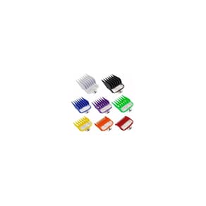 Kit de 8 pentes intermediários para máquina de barbeiro de metal