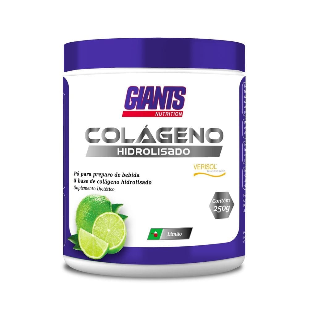Colágeno hidrolisado 250g verisol giants - limão