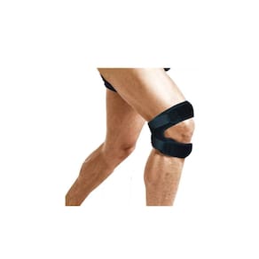 Joelheira com suporte duplo para menisco hipoalergênico para homens