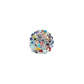 Etiquetas autoadesivas Stickers 50 Geek Java Programmer