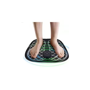 Massageador de massagem para pés, estimulador eletromuscular, fitness