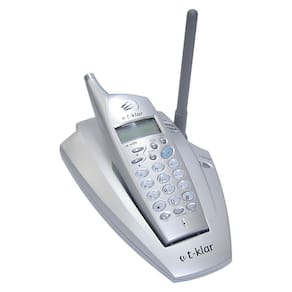 Telefone T-Klar Tk-Sefic Prata Sem Fio