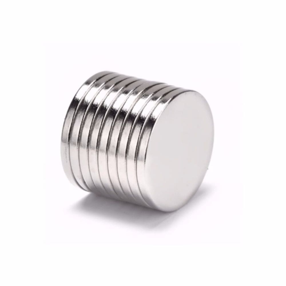 100pcs. Imã De Neodimio Disco 20x2 - 20mmx2mm - N35
