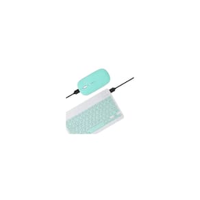 Kit de teclado e mouse para  ou tablet Android verde