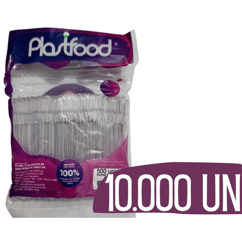 Mexedor para café misturador plástico 11cm plastfood 10.000u