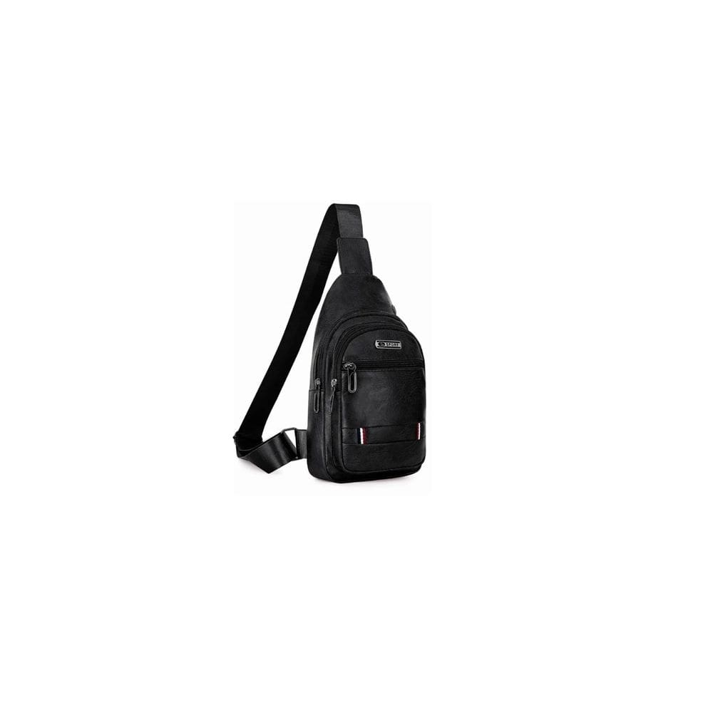 Mochila Banana Impermeável Fashion PU Leather 17x30x5cm