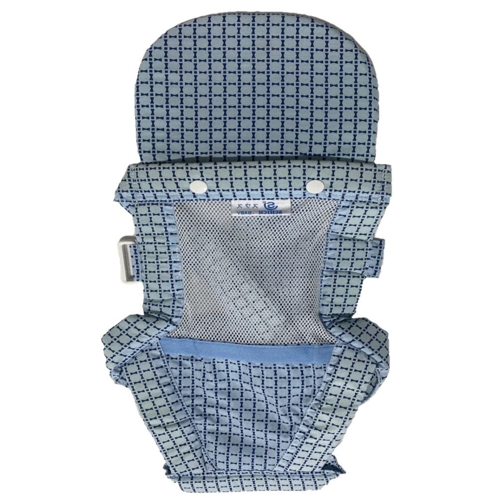 Bolsa Canguru P/ Boneca Bebê Reborn Menina Baby Reborn Azul