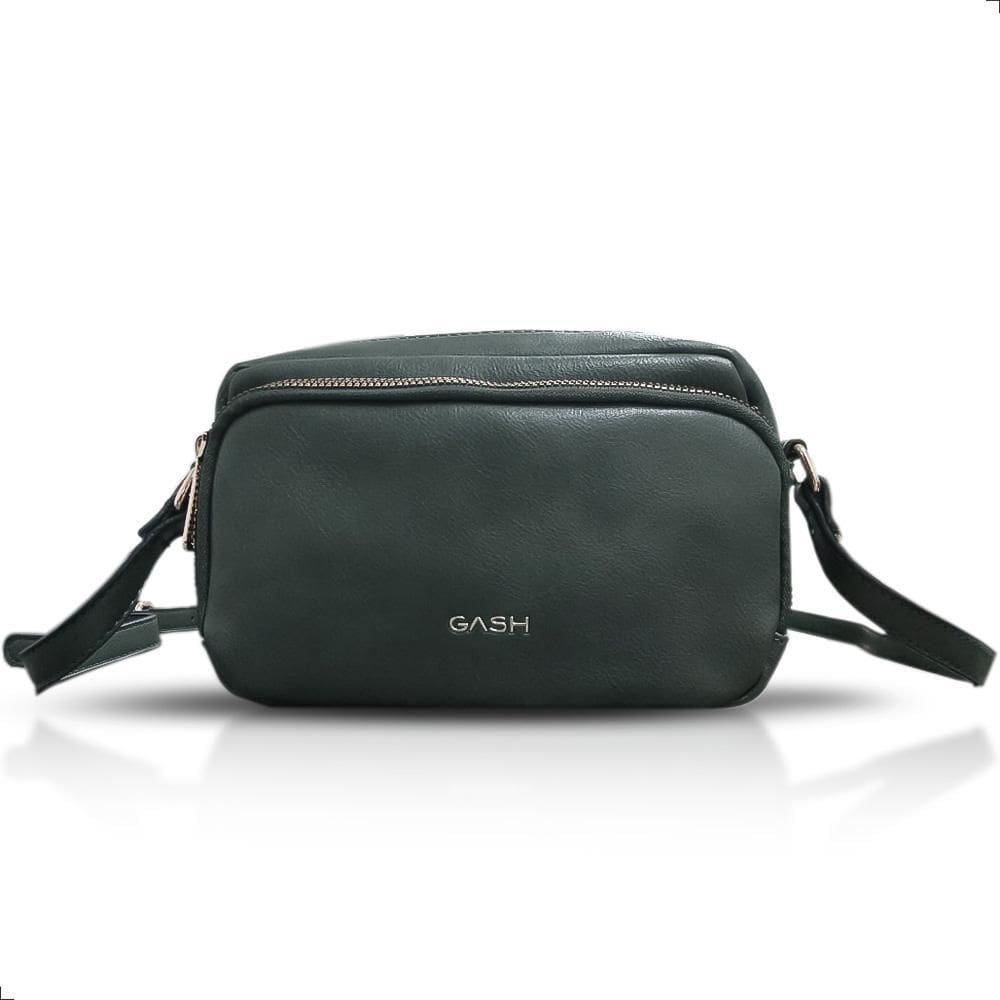 Bolsa De Ombro Transversal Feminina Pequena Sintética Zíper
