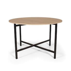 Mesa de Jantar 4 Lugares Redonda Dobrável Prática Jade - Straub Web