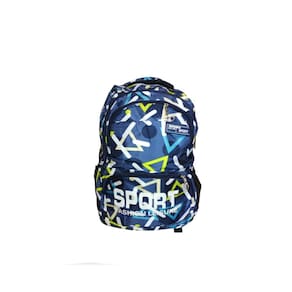 Mochila esportiva SPORT 5 com compartimento azul