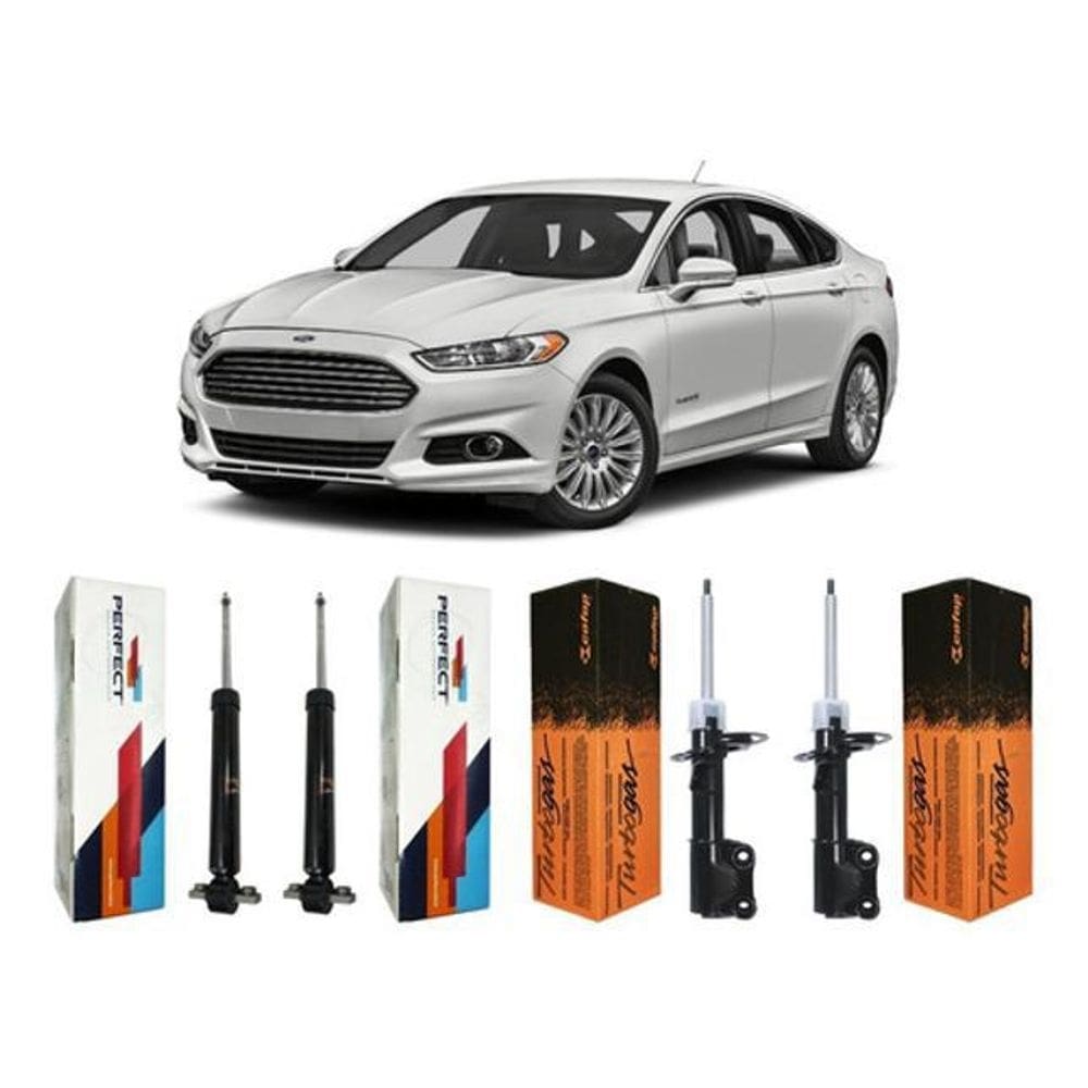 2 amortecedor diant. tras. ford fusion titanium 2013 2014