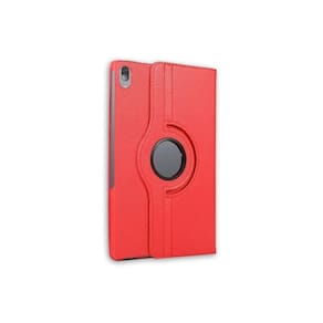 Capa para tablet Lenovo P11, cortina vermelha giratória de 360°