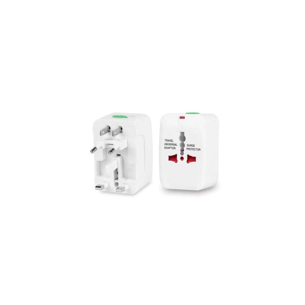 Adaptador de viagem universal branco