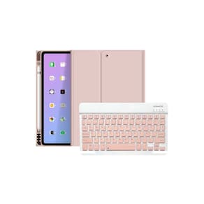Capa de teclado  10ª geração 10.9 rosa espanhol