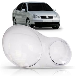 Lente farol polo lado direito