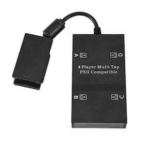 MultiTap para PS2 para 4 controladores preto