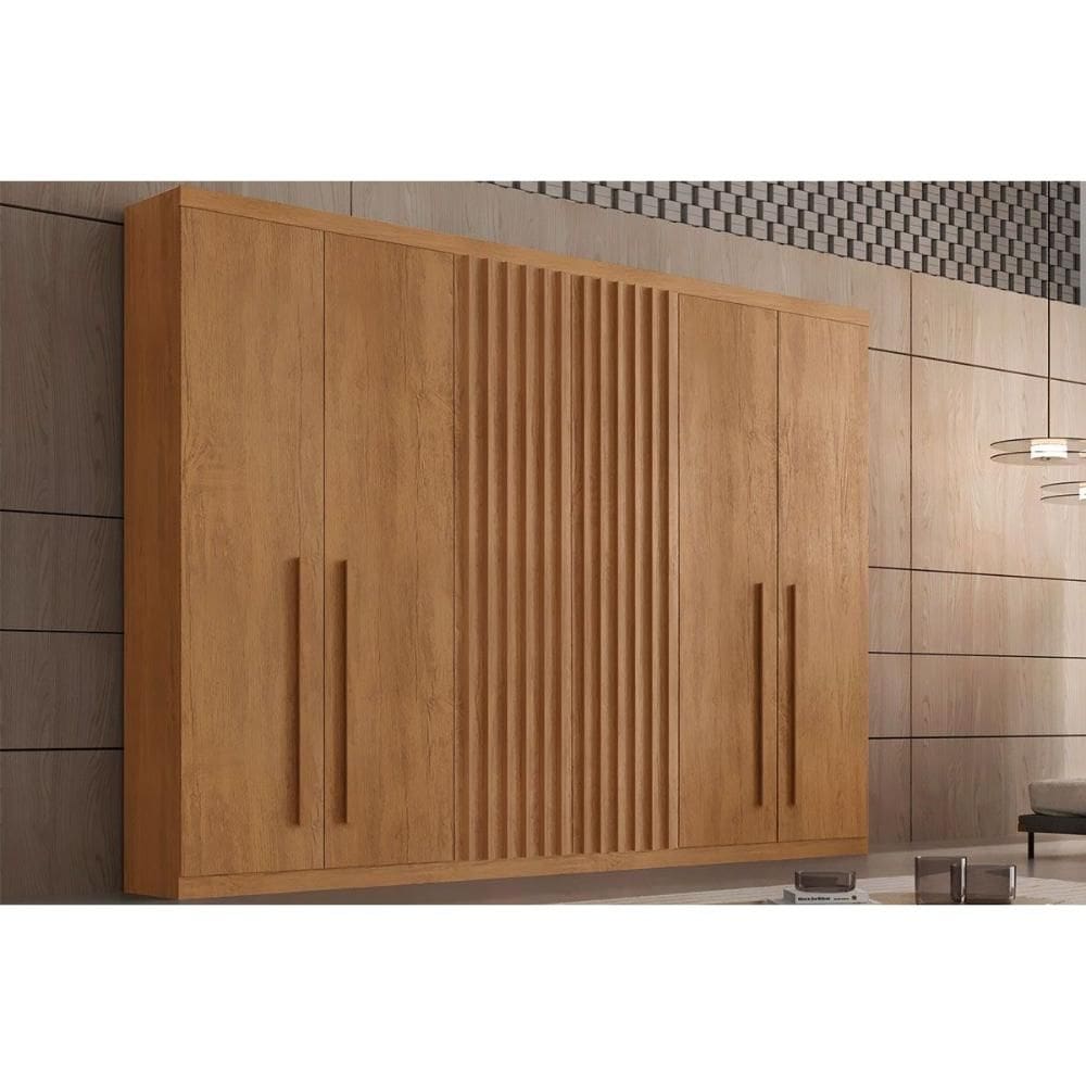 Guarda Roupa Casal 6 Portas e 6 Gavetas Riviera Naturale - Rufato