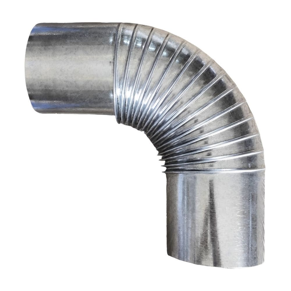 Curva Chaminé 90º Cano Joelho Galvanizado 115mm Para Fogão à Lenha N°2 LareiraChurrasqueira - AMZ