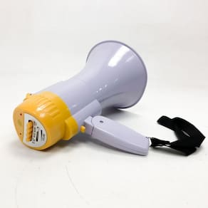 Gravador de megafone com alto-falante HQ-108 com alça 530g
