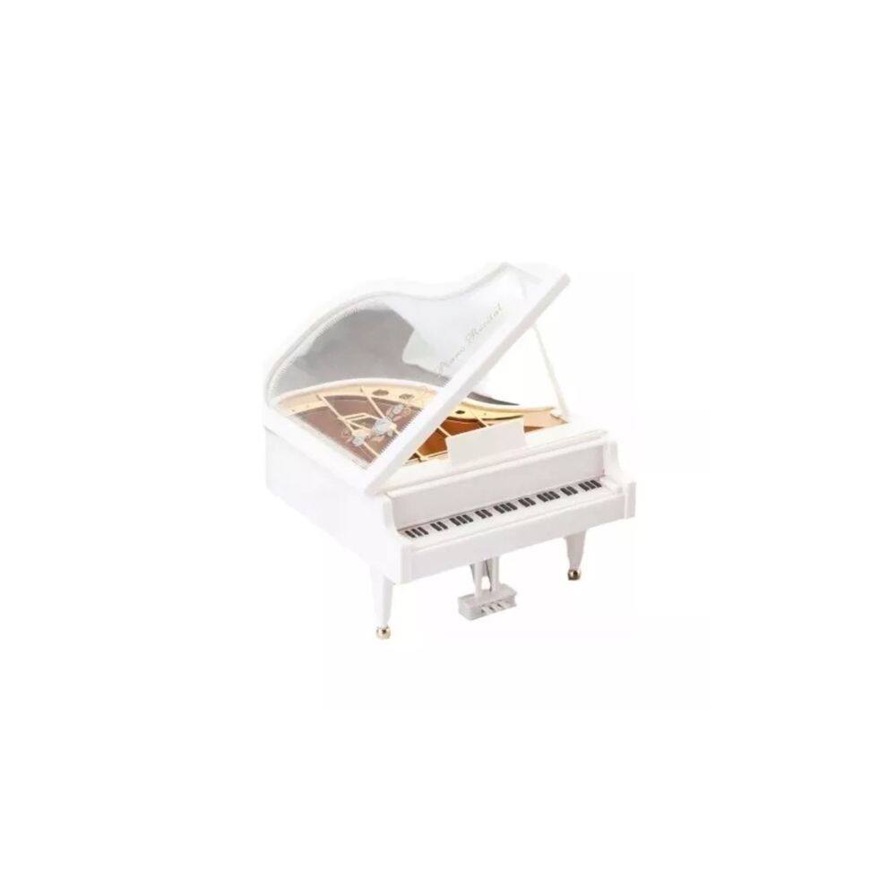 Música de mini piano retrô triangular clássica para caixa de música