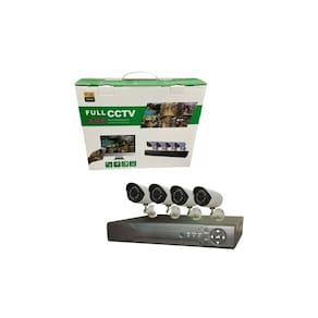 Kit CCTV de câmeras de segurança+DVR 1080p Full HD 2TB