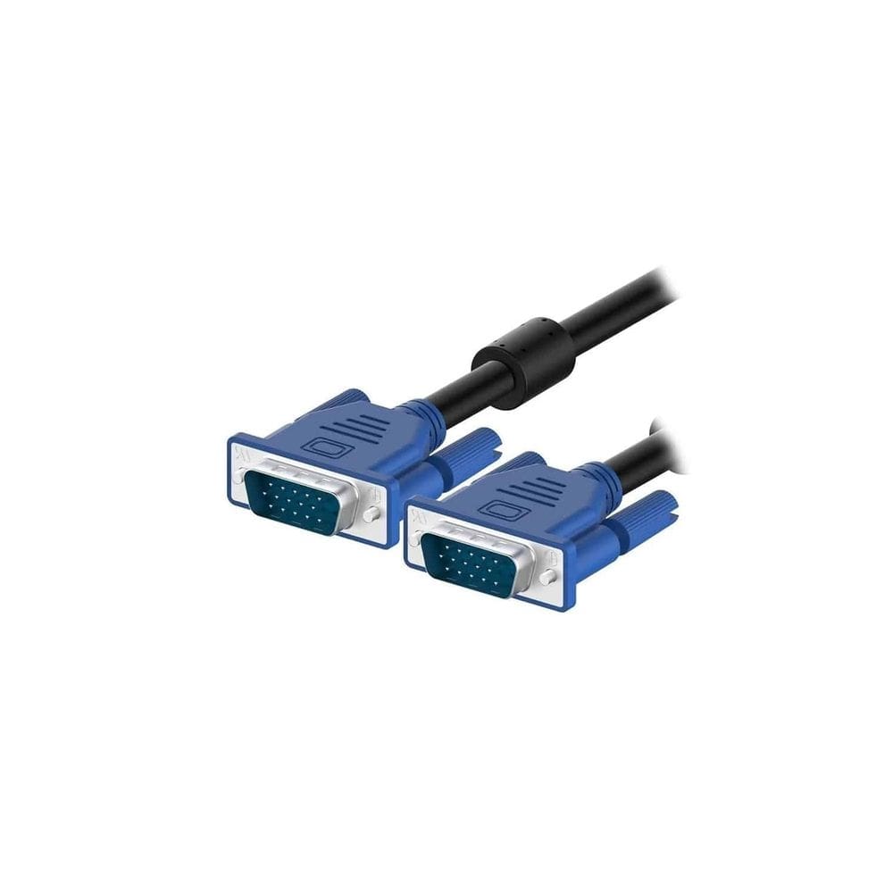 Cabo de alimentação VGA-VGA de 1,5 m para resolução de vídeo 1920x1080