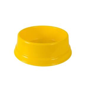 Comedouro Ou Bebedouro Cães Amarelo 1800Ml Pet Au Jel Plast