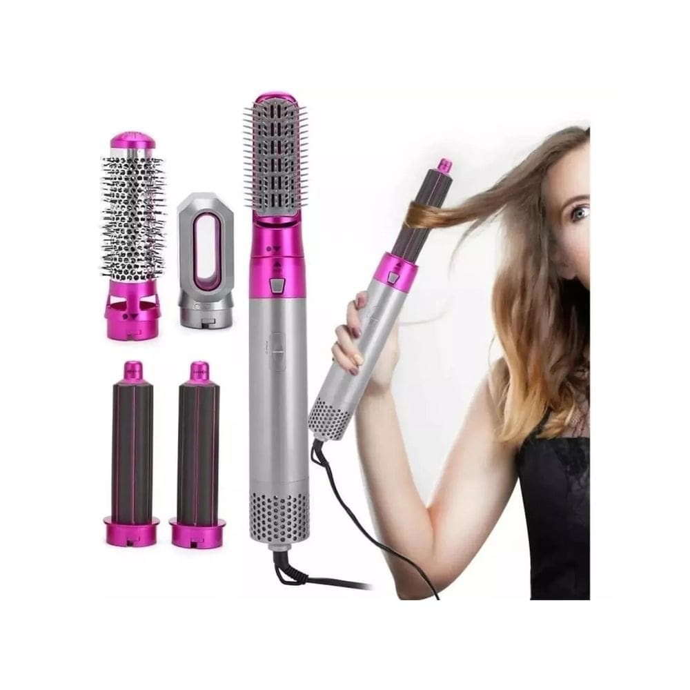 Modelador de cabelo Hot Air Brush, secadores 5 em 1