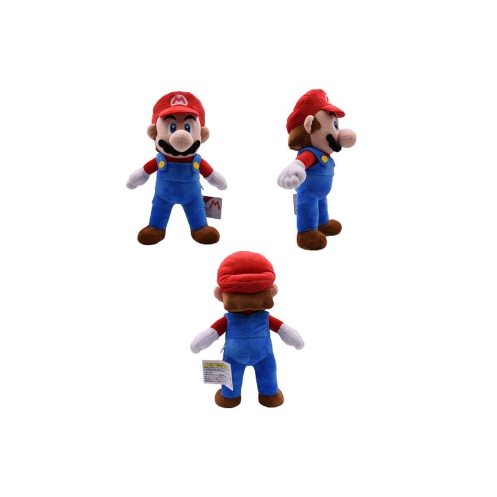 Brinquedo de pelúcia Mario Bros 40cm