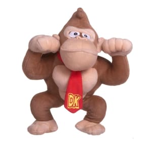 Brinquedo de pelúcia Donkey Kong 30cm Cafe Mario Bros
