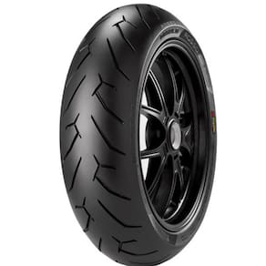 Pneu Traseiro para Moto Pirelli Aro 17 180/55ZR17M/CTL 73W Diablo Rosso 2-R