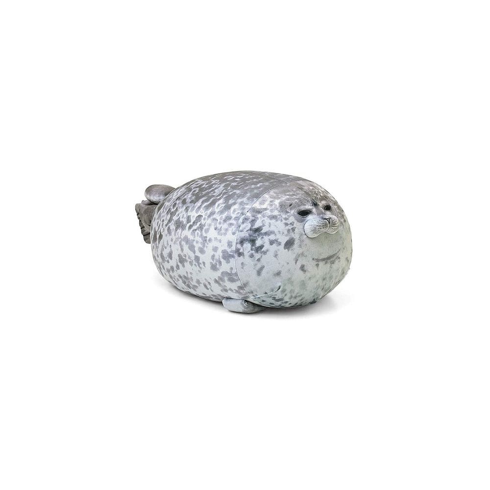Almofada infantil de pelúcia Grey Seal Animal Shape