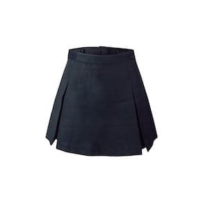 Saia escolar azul para meninas - tamanhos 38 a 50