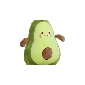 Almofada de pelúcia Avocado Kawaii 30 cm extra macia