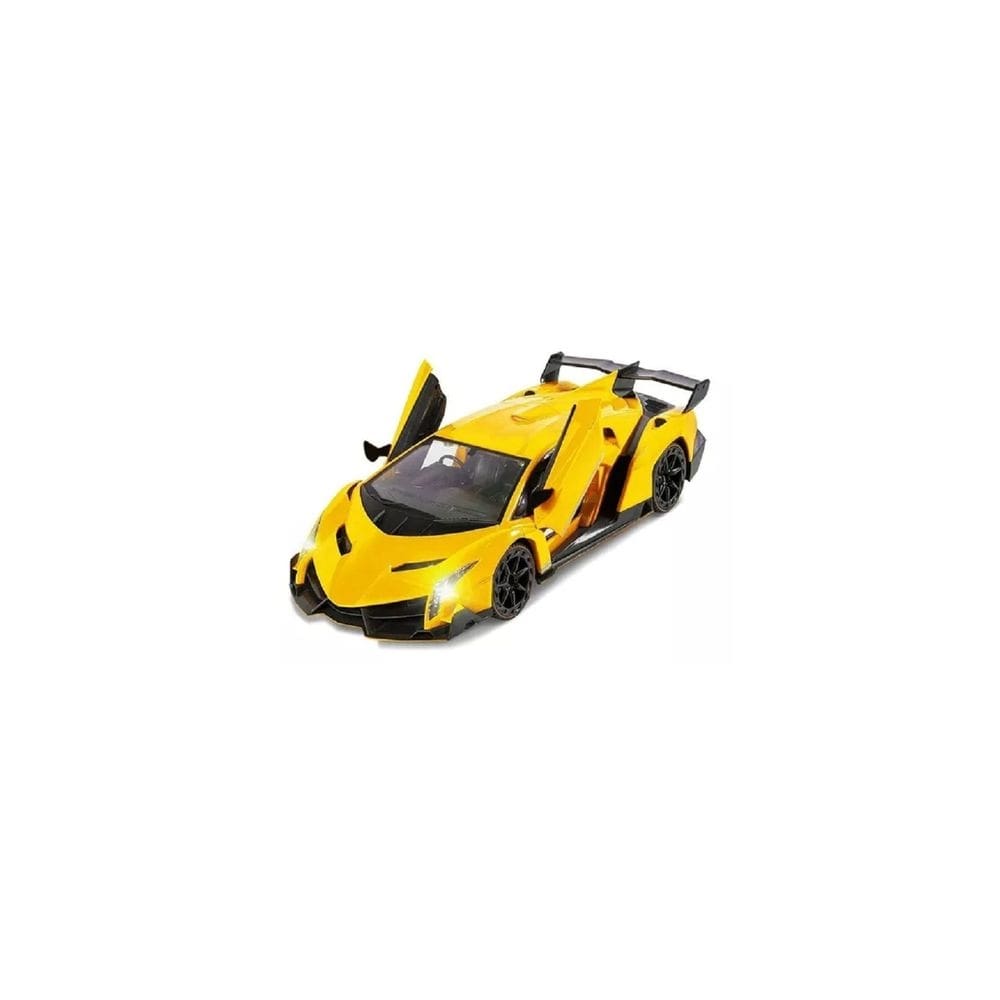 Brinquedo de carro RC Sports Racer para crianças 040024 amarelo