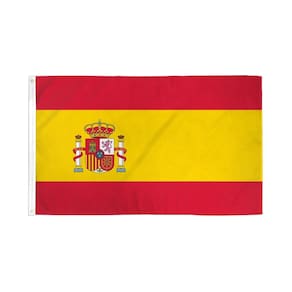 Bandeira Genérica Espanha 150cm x 90cm Poliéster de alta qualidade