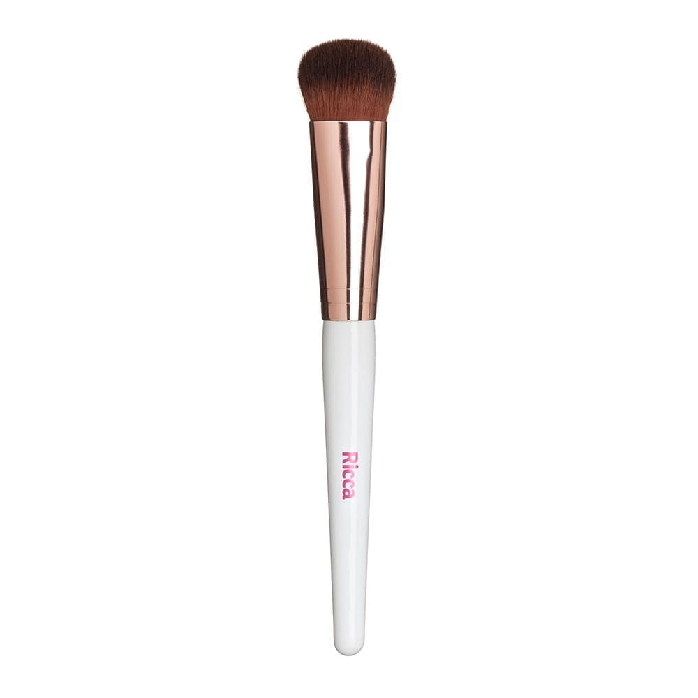 Pincel Rose Gold Iluminador Ricca