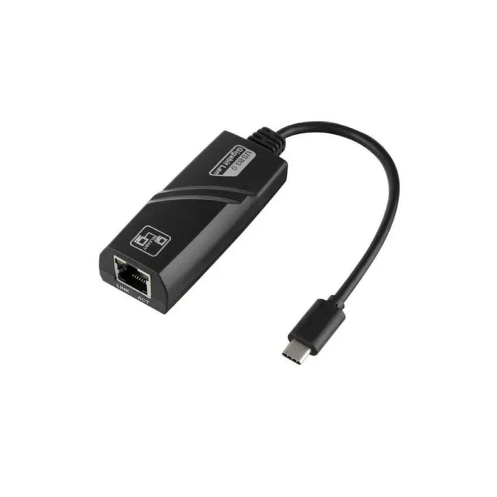 Placa de rede USB C para RJ45 Gigabit Ethernet LAN
