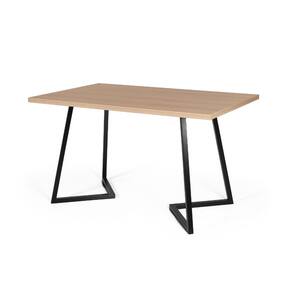 Mesa de Jantar 4 Lugares Retangular 140x75 Industrial Rigo Jade - Straub Web